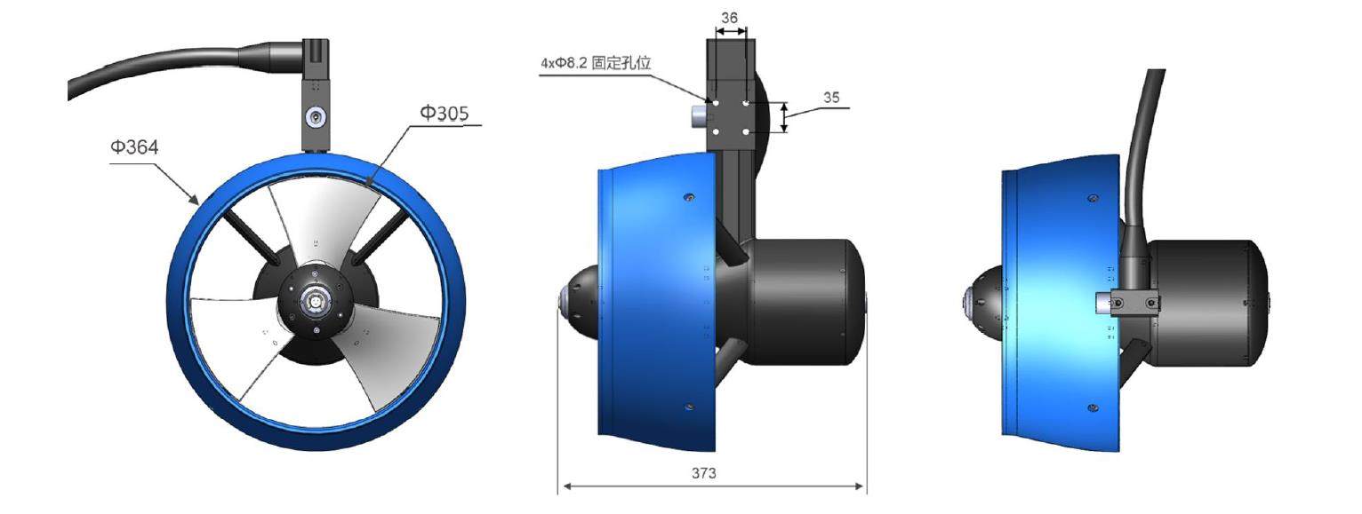 ZKT-5100水下推进器（110kg）产品资料
