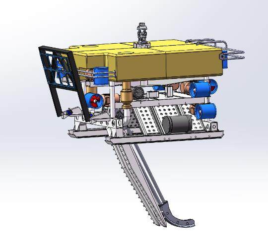 挖沟级水下机器人