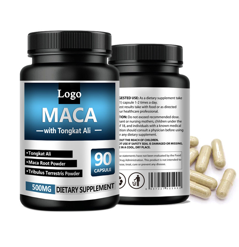 Male Booster Enhance Stamina Dietary Supplement Maca Capsules