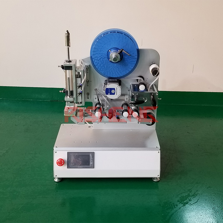 RS-TB802 semi-automatic flat labeling machine