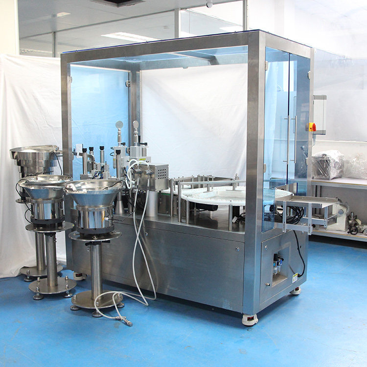 Full-Automatic Capping and Filling Machine