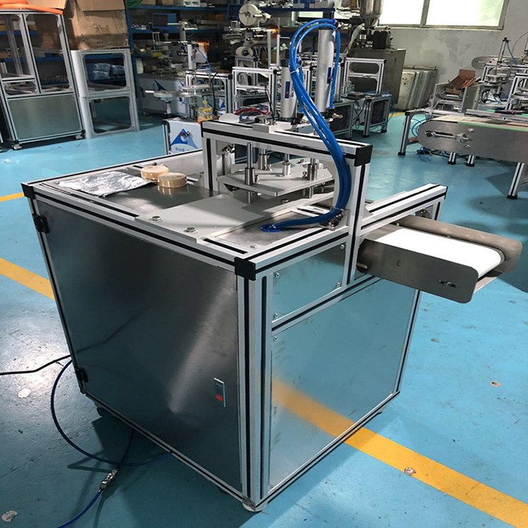 RishengSemi-automatic Round Dessert Soap Pleated Packaging Machine