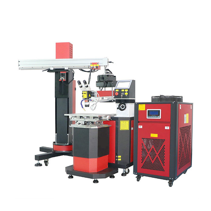 Boom mold laser welding machine