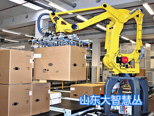 装箱码垛机器人自动化生产线