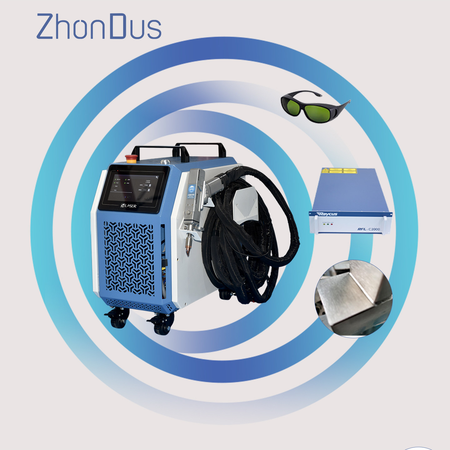 Air Cooling Handheld Laser Welding Machine