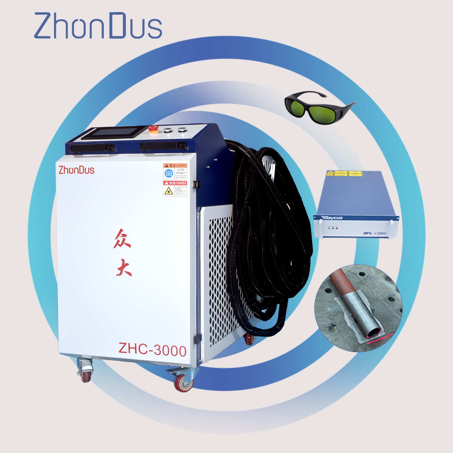 3000W Laser Rust Removal Machine