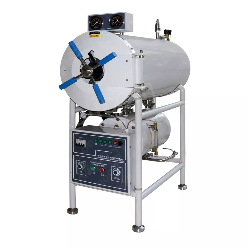 Medical Autoclave Machine Price 150L 200L 280L 400L 500L Horizontal Cylindrical High Pressure Steam Sterilizer