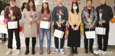 万佳集团总部2021年2月份生日会回顾