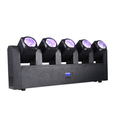 LED 5 Heads Beam Scan Light