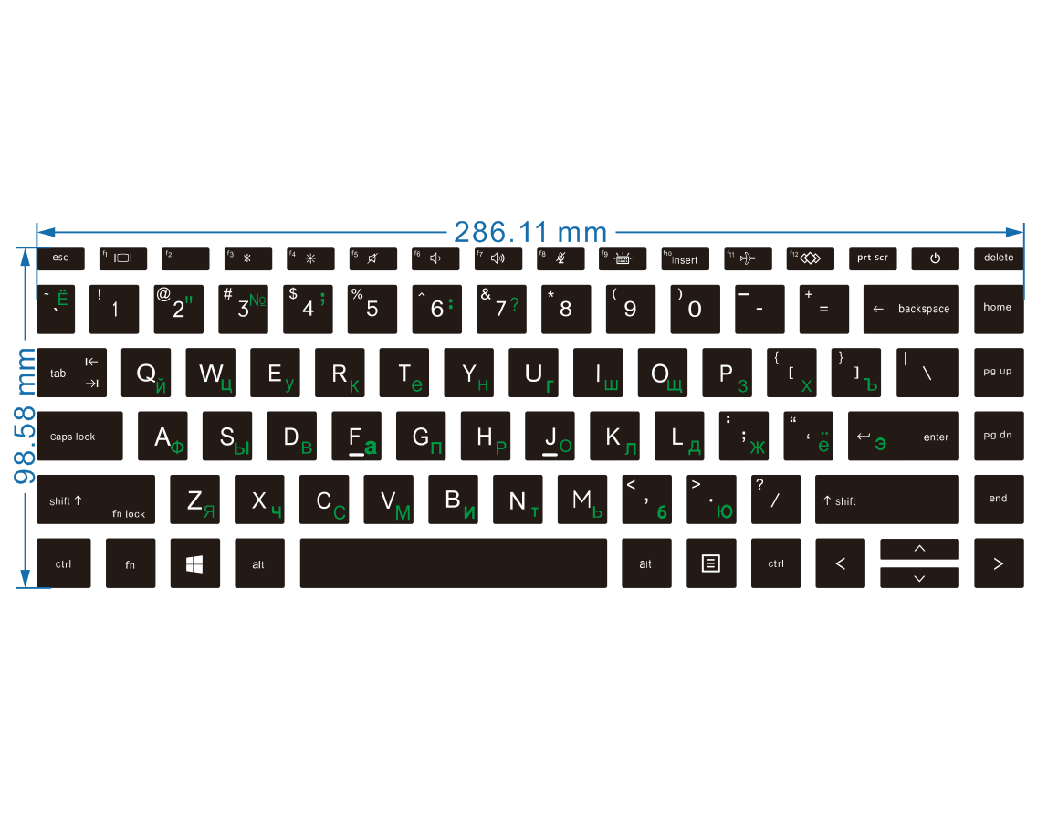 HP 战66 Pro14 G4 英转俄