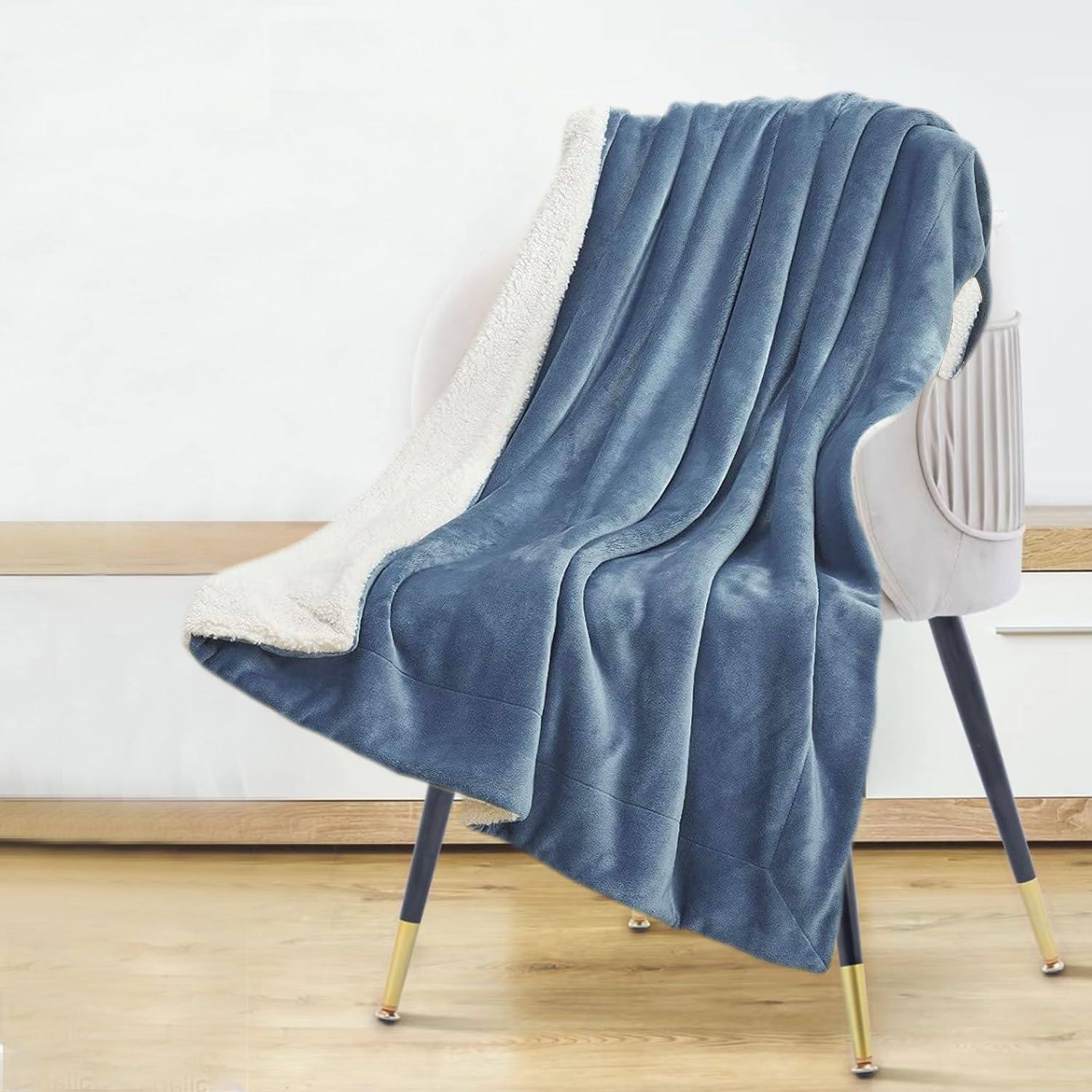Milk flannel double-layer blanket