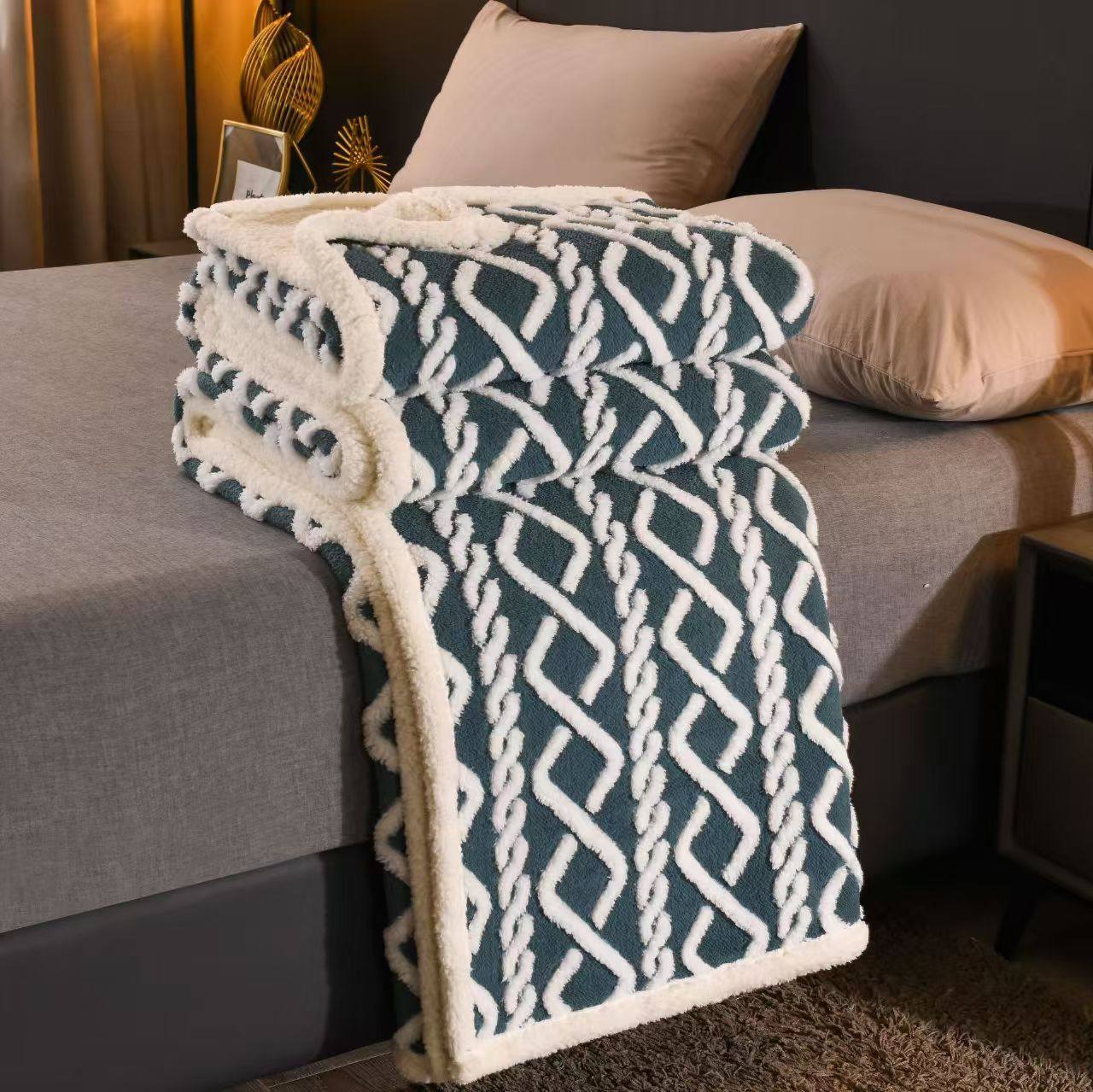 Jacquard cotton velvet