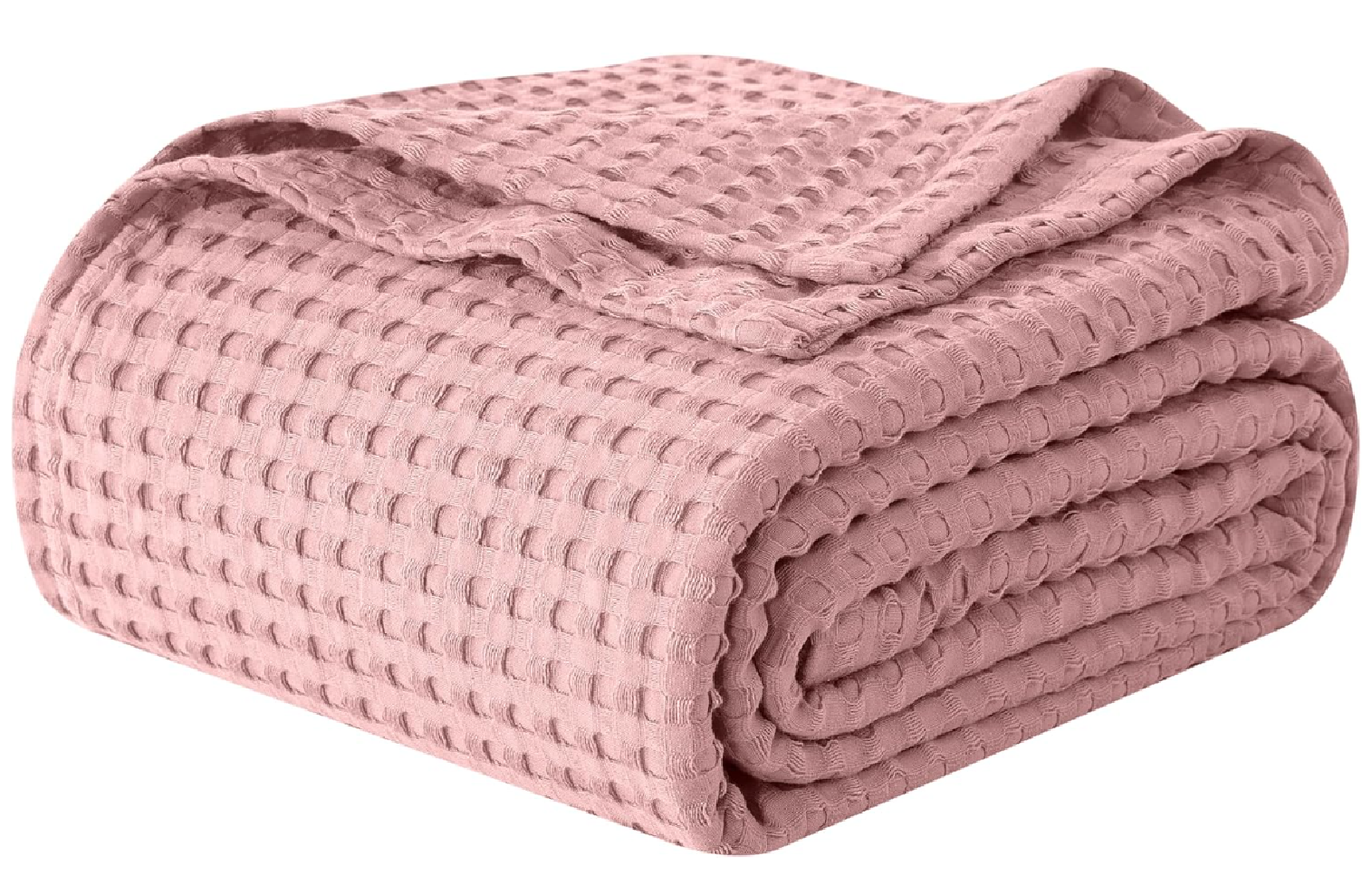 Cotton waffle blanket