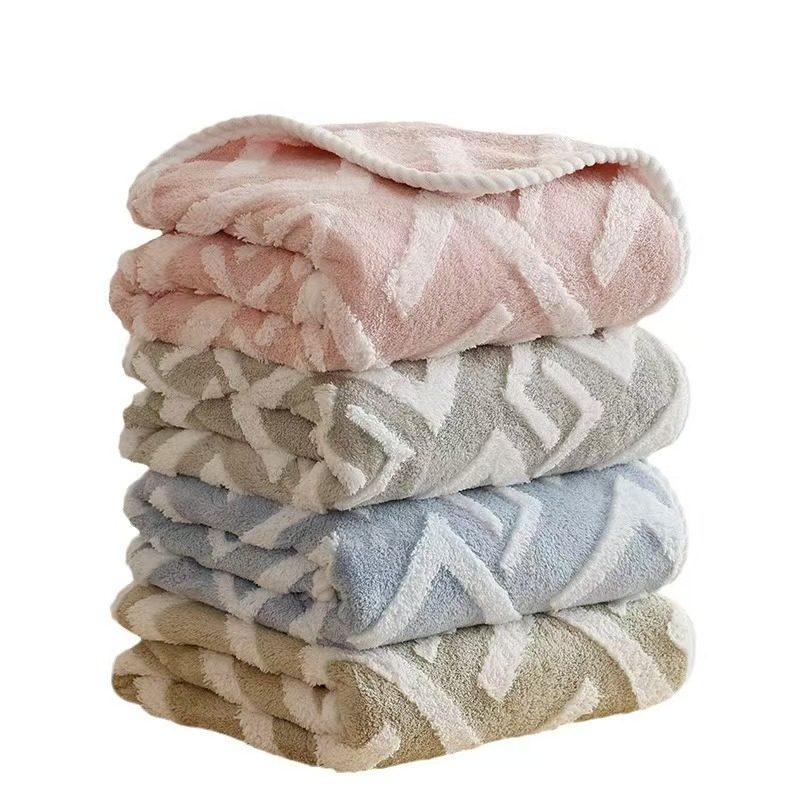 Jacquard bath towel