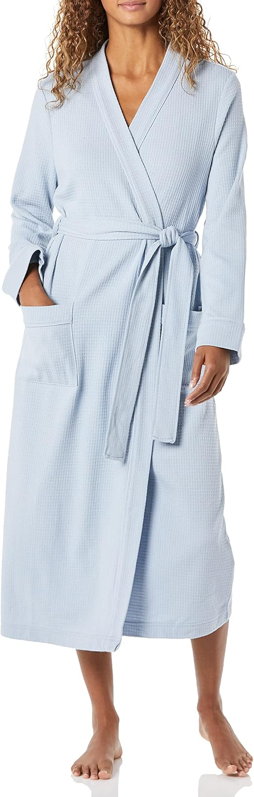 Knitted bathrobe