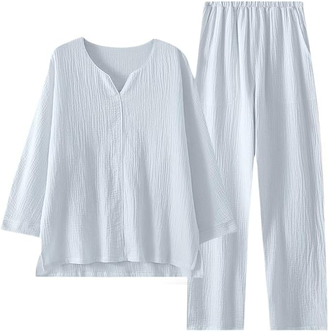 Double crepe bathrobe home clothing