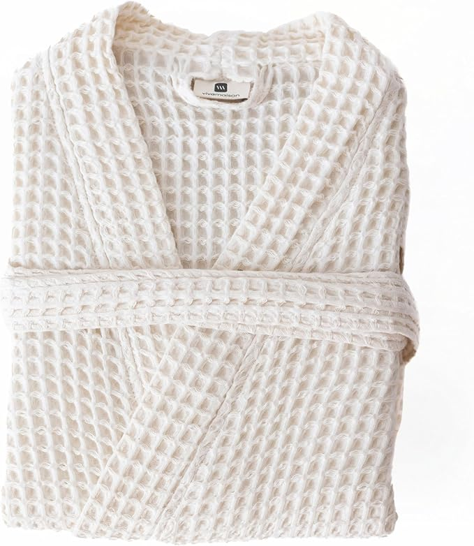 Double crepe bathrobe home clothing