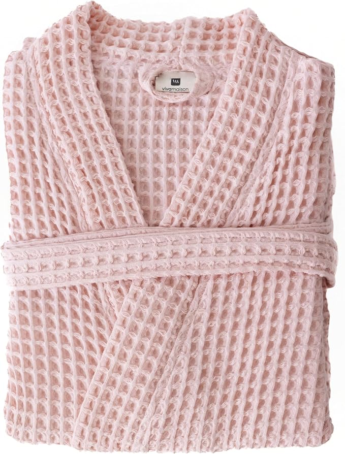 Double crepe bathrobe home clothing