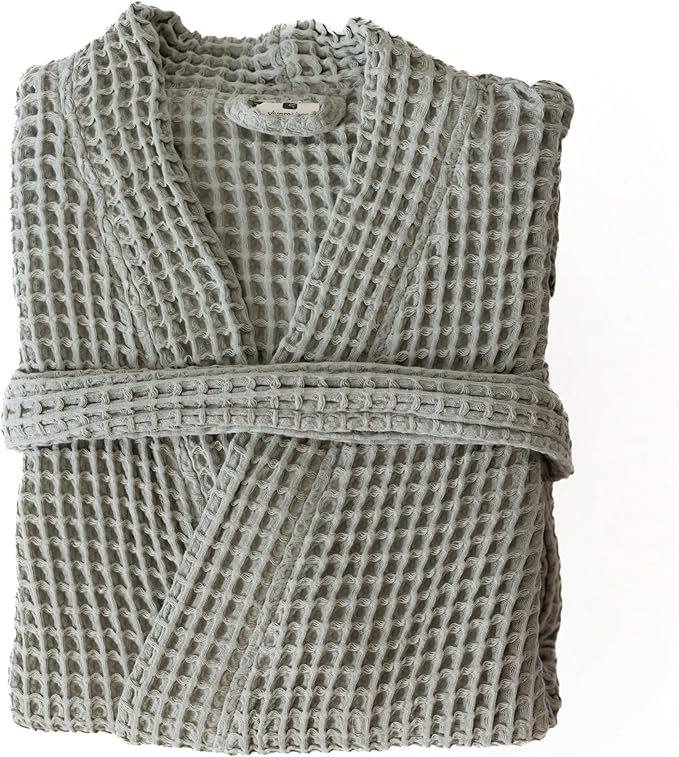 Double crepe bathrobe home clothing