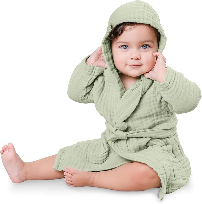 Double crepe bathrobe home clothing
