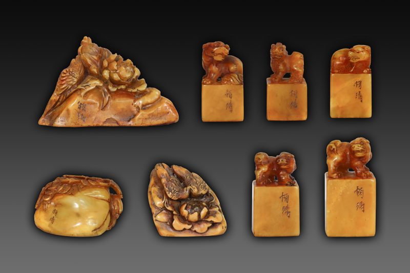 乾清宫藏寿山石印章