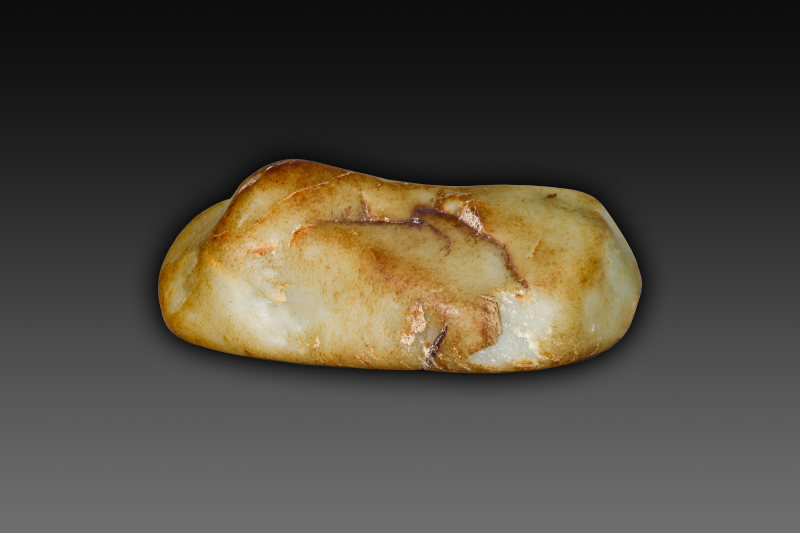 洒金和田玉籽料