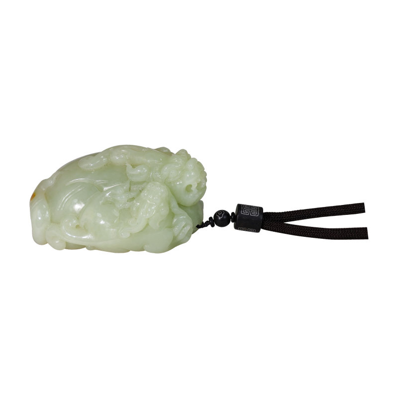 和田黄玉籽料摆件