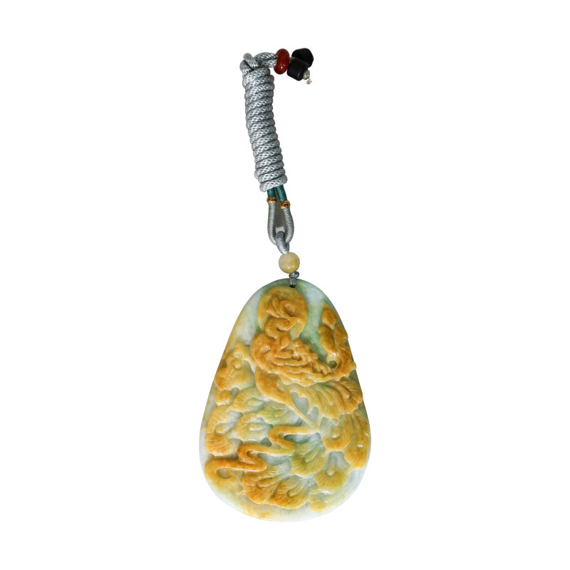 凤舞九天翡翠吊坠