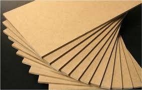 High Quality 1~6mm Thin Plain MDF Board Price for Laser Cutting