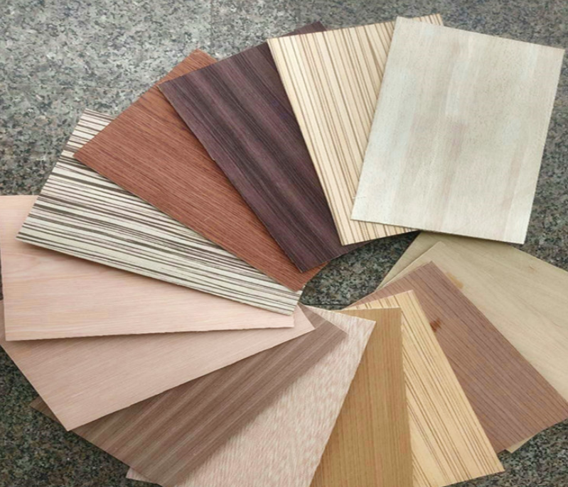 all kinds engineered wood veneer 640mm * 2500mm size Artificial wood Veneer