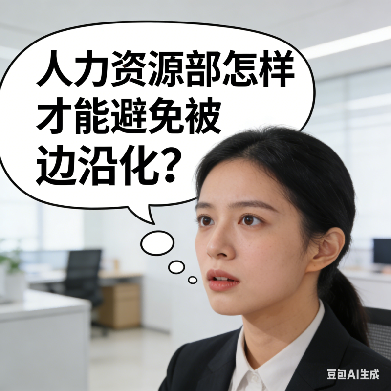 人力资源部怎样才能避免被边沿化？