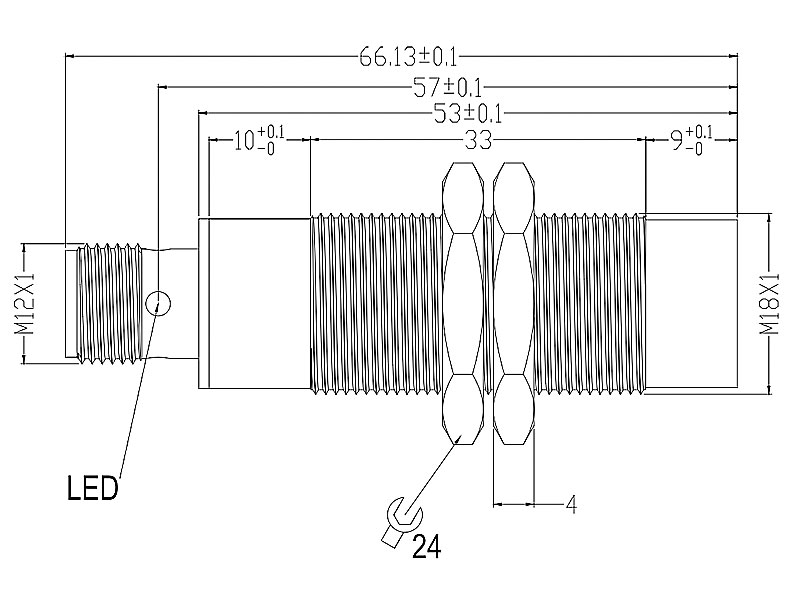 高频读写头ST-3C18R