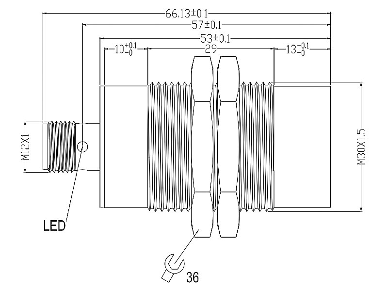 高频读写头ST-3C30R