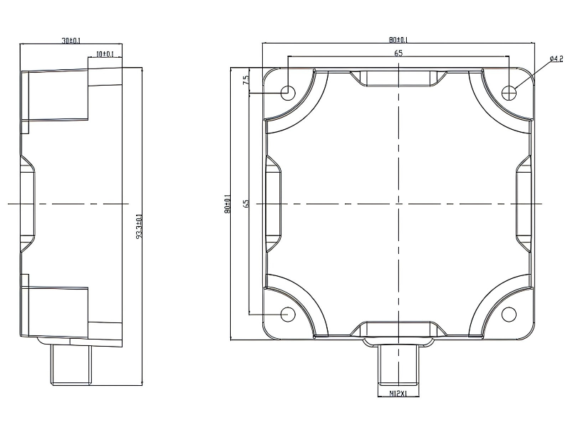 高频读写头ST-3S80R