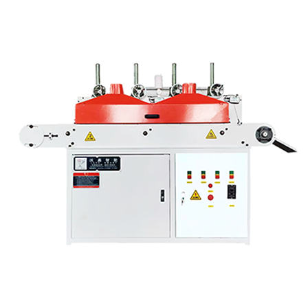 Deburring machine (four grinding heads)