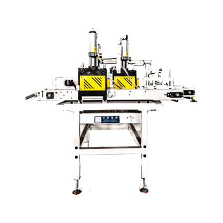 Noise reduction shim three-position pressing and bonding machine (with heating plate)
