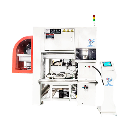 Visual four-station riveting workstation