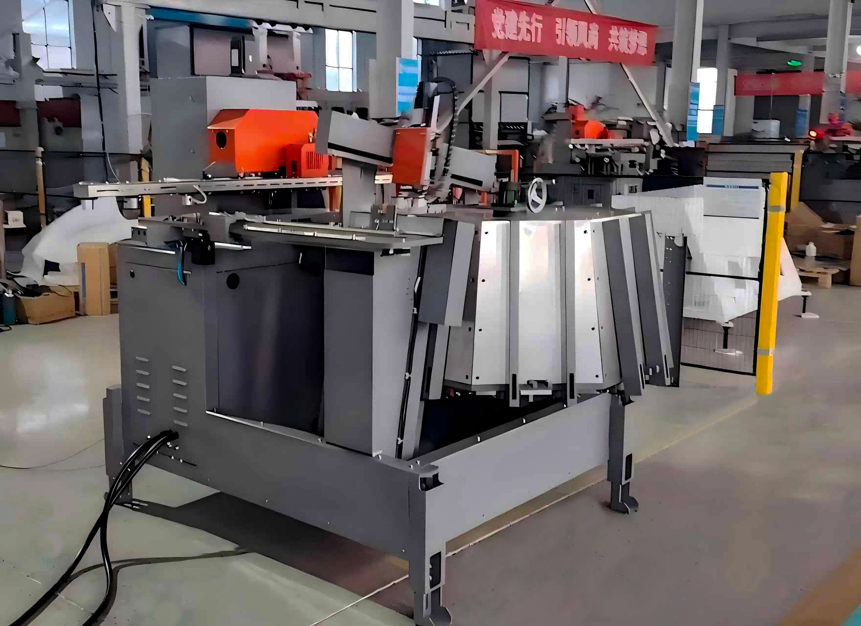 Transfer-type  eight-position material storage robot