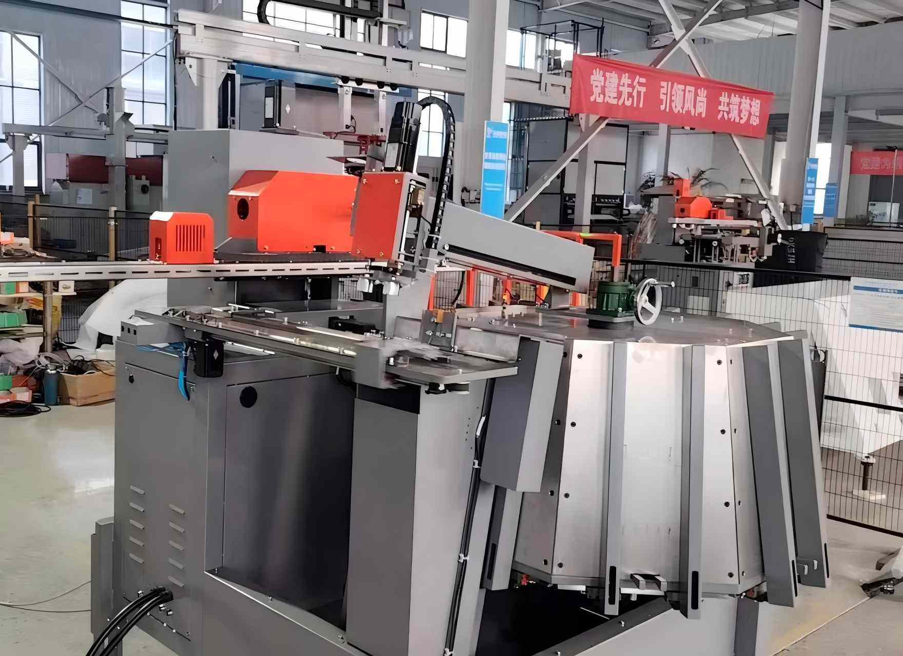 Transfer-type  eight-position material storage robot