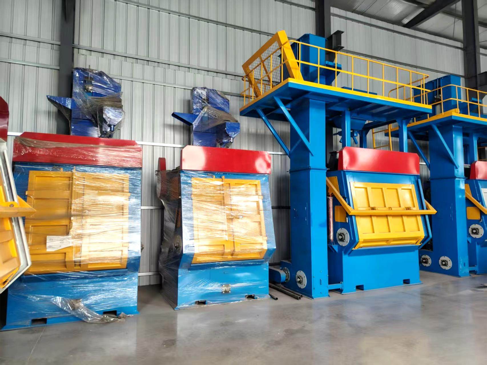 Shot blasting machine