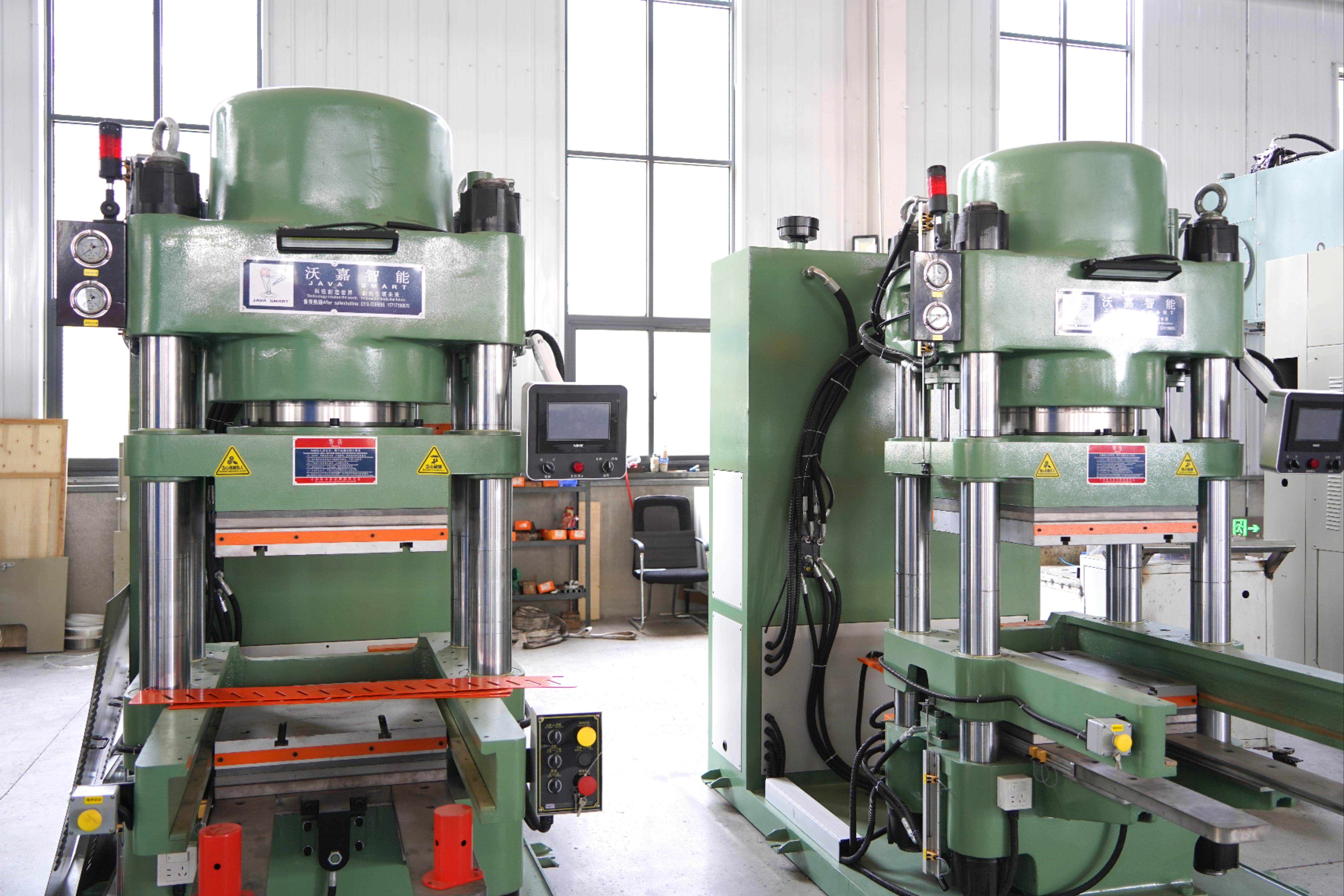 Servo hot press machine