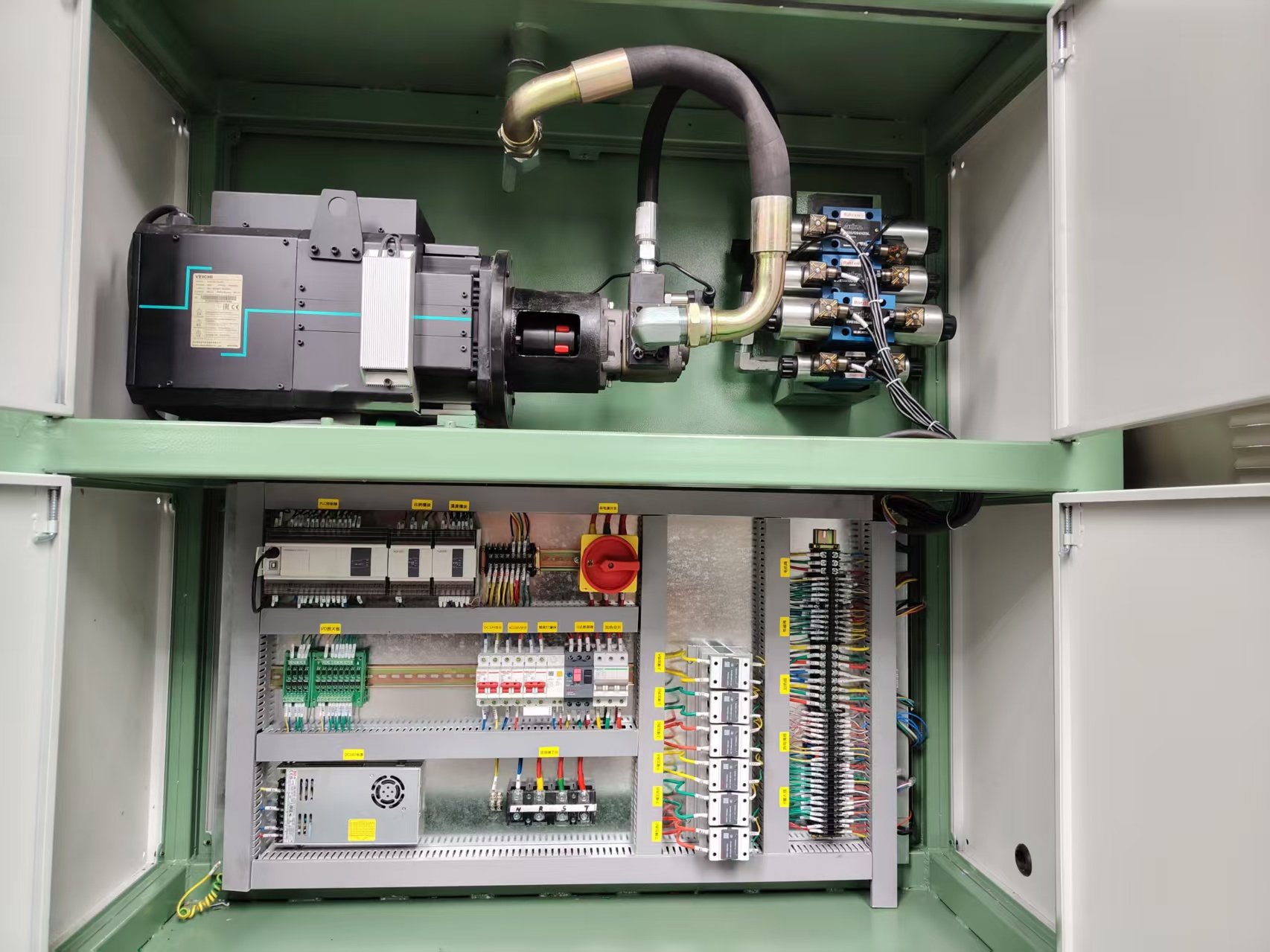 Servo hot press machine