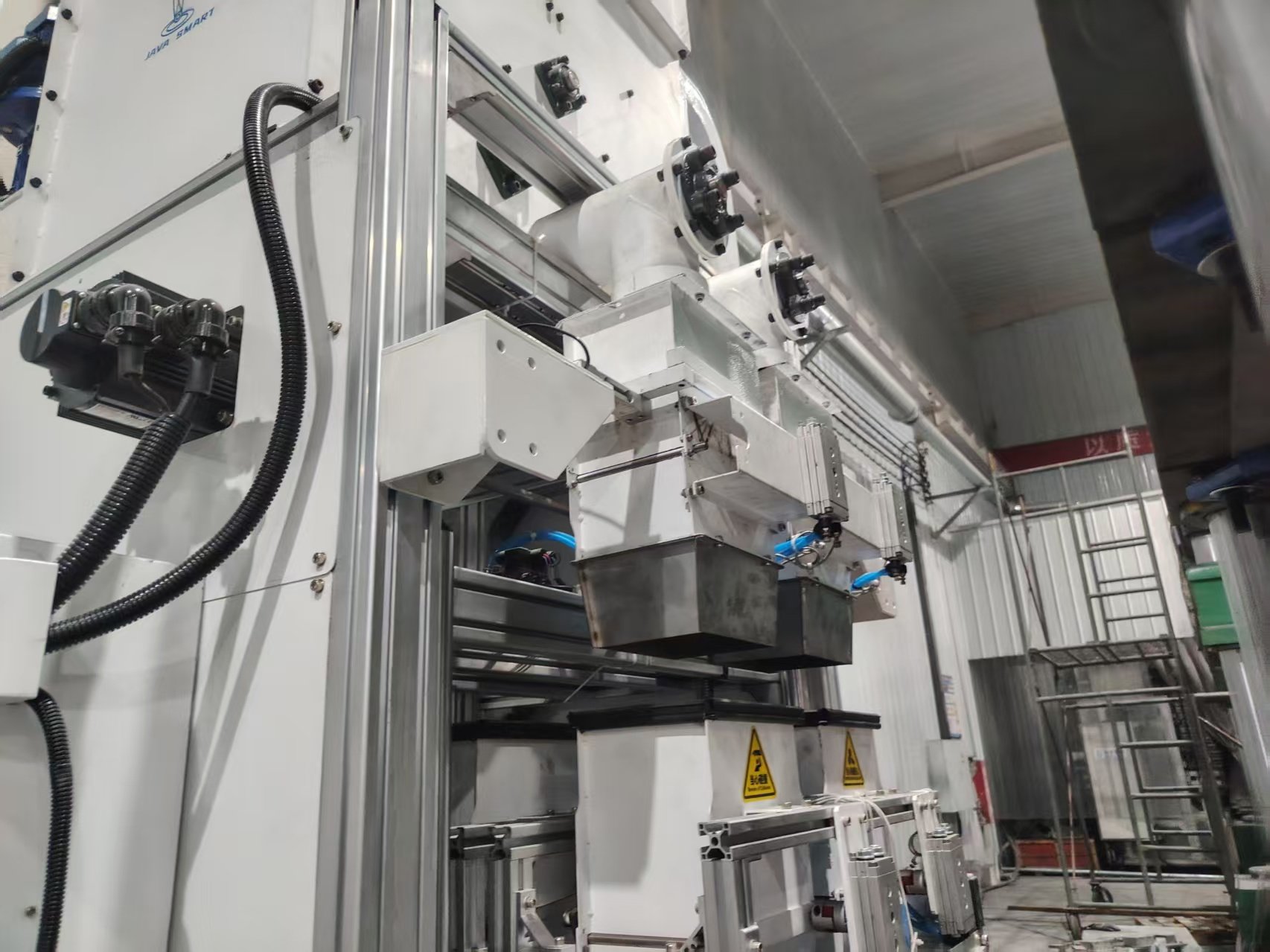 Drum weighing system