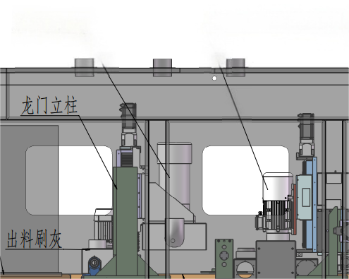 Fully automatic linear grinding machine