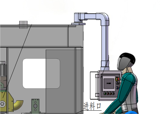 Fully automatic linear grinding machine