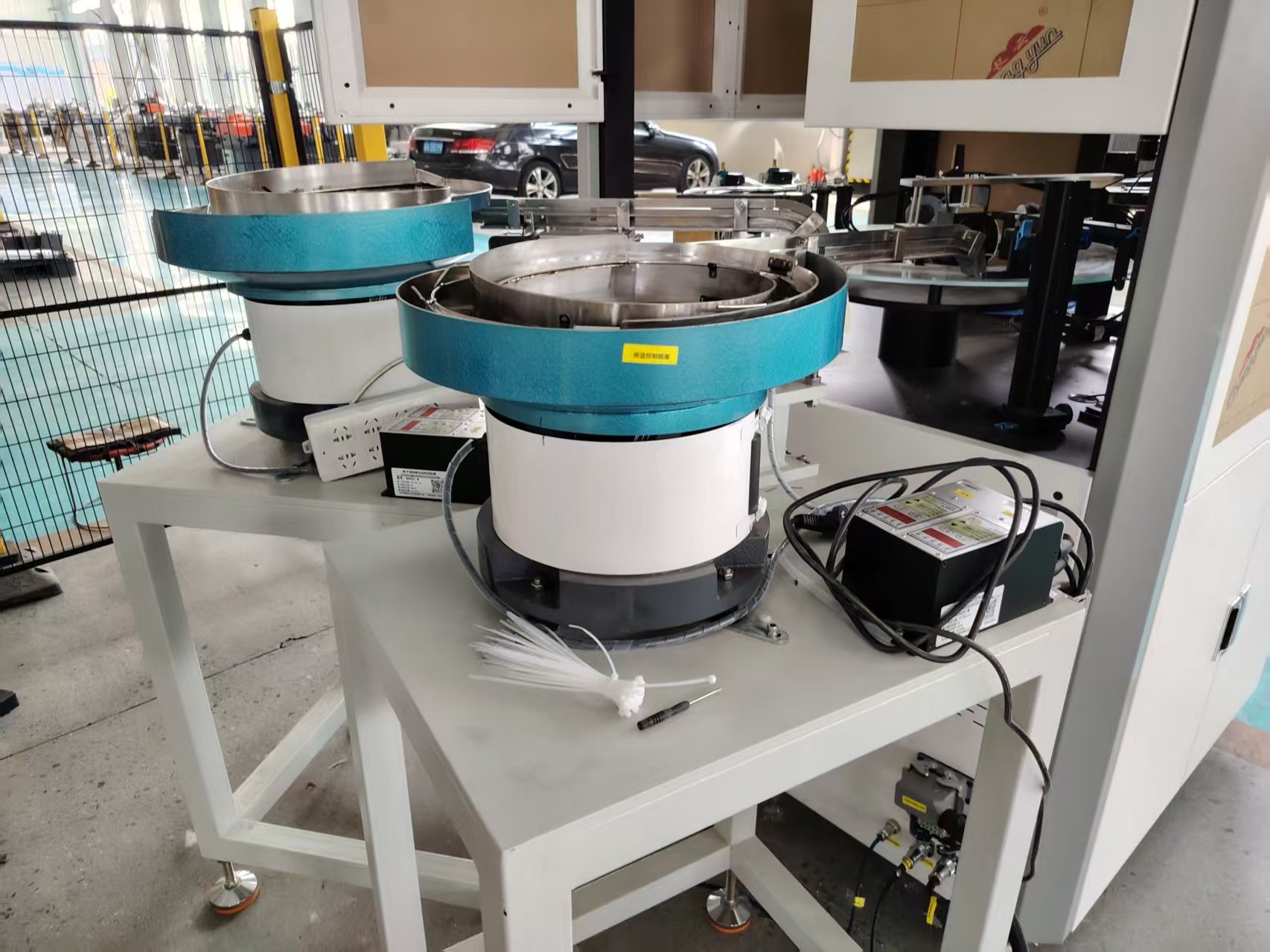 Brake pad snap-in defect visual inspection system