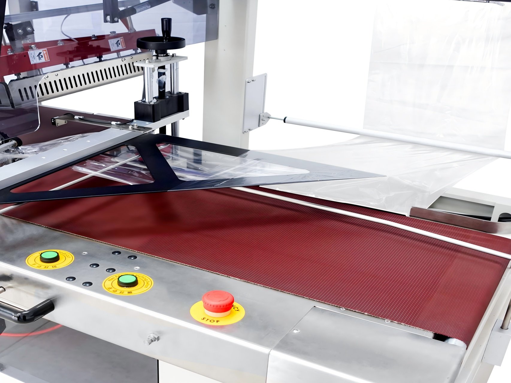 Fully automatic L-shaped sealing and cutting machine