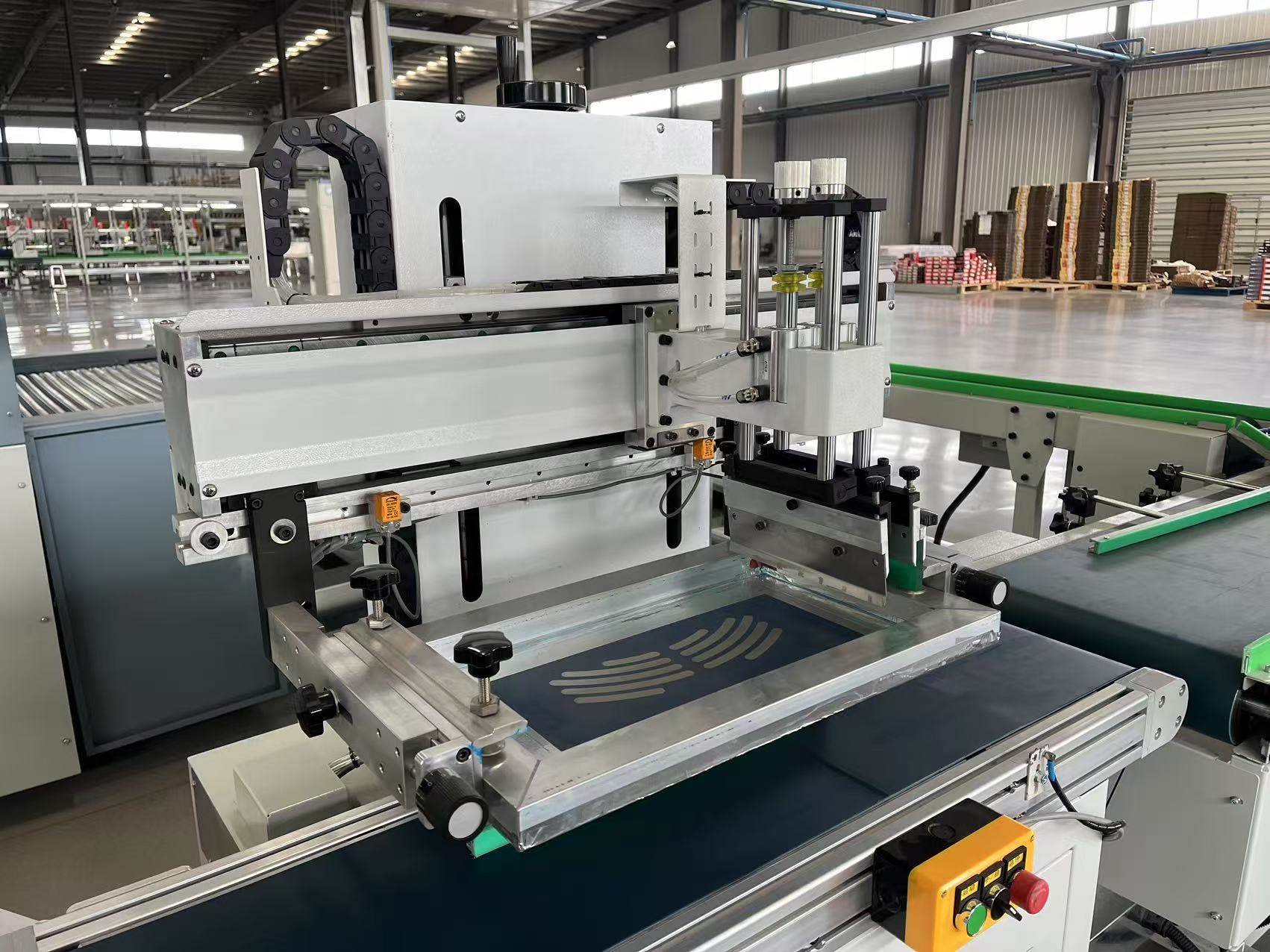 Screen printing ablation-resistant coating machine