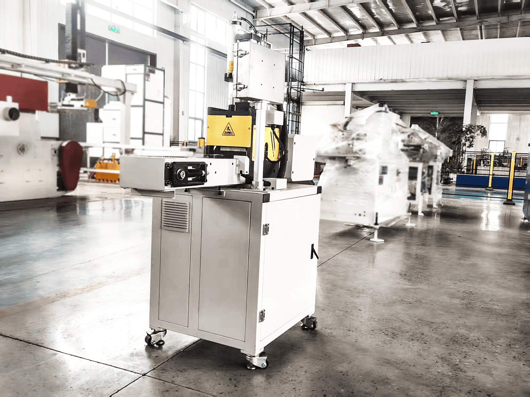 Noise reduction shim pressing and  bonding machine (with heating plate)