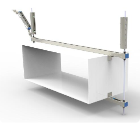 矩形风管侧向抗震支架